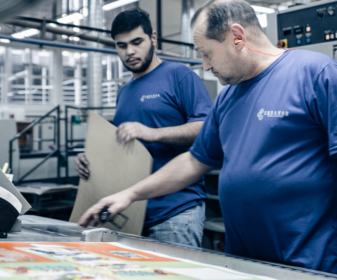 Personalização Embanor